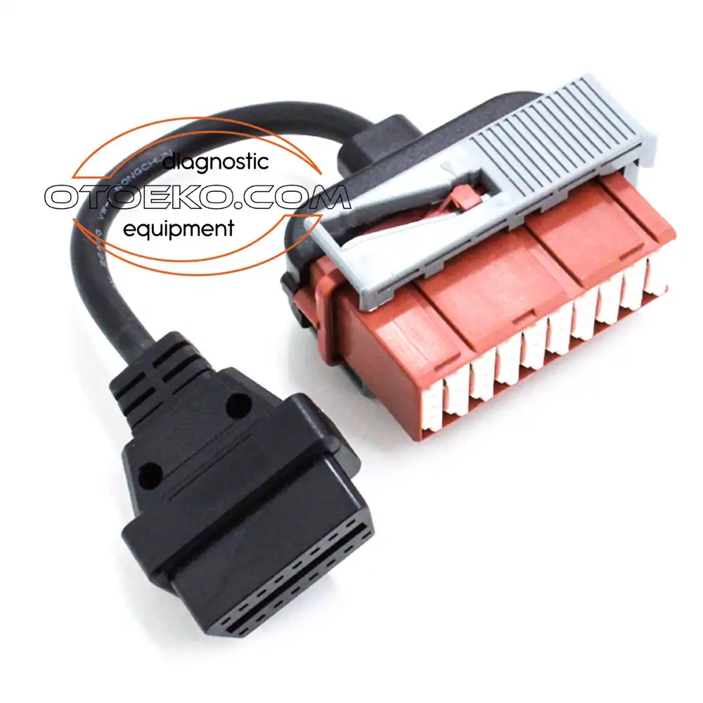 كابل ووصلة الفحص والتشخيص الصناعية Psa 30 Pin – Obd2 (Otoeko) عالية الاعتمادية - 7